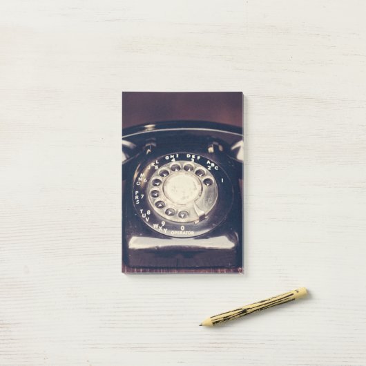 roterende telefoon post-it® notes (Op bureau)