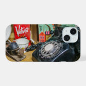  Roterende Telefoon Stilleven iPhone 15 Case (Achterkant horizontaal)