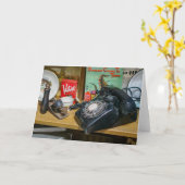  Roterende Telefoon Stilleven Kaart (Gele Bloem)