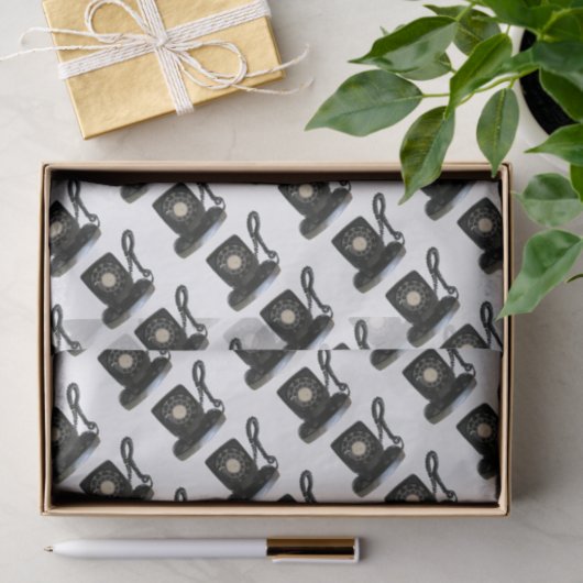  roterende telefoon tissuepapier (Geschenk)