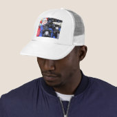 Roterende telefoon trucker pet (In situ)