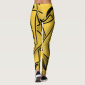 ROTERENDE VERKEERSBORDEN LEGGINGS (Achterkant)