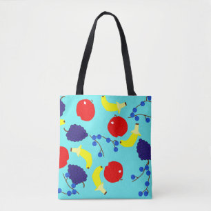 roterende vruchten tote bag