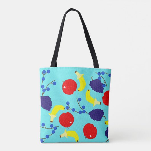 roterende vruchten tote bag (Achterkant)