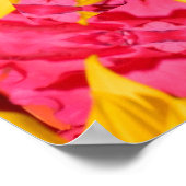 Roterende zonnebloem poster (Hoek)