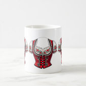 Rotes Dirndl Volksfest Kirchweih Oberteil Koffiemok (Center)