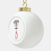 Rotganbaan Keramische Bal Ornament (Rechts)