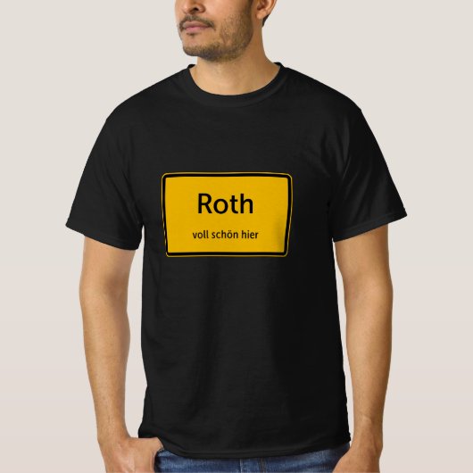 Roth Herren Männer T-Shirt Tshirt Shirt (Voorkant)