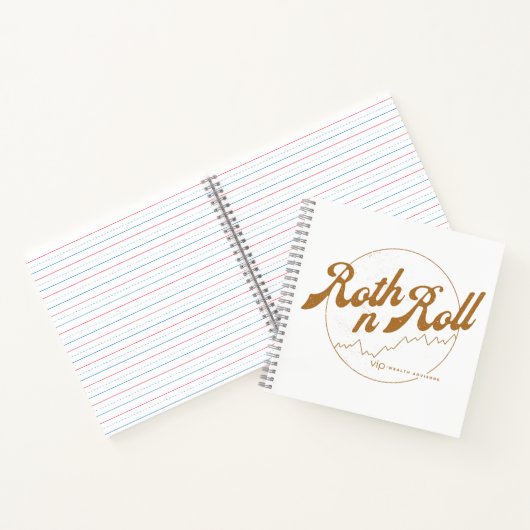 Roth n Roll Finance Humor Notebook Notitieboek (Binnen)