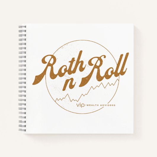 Roth n Roll Finance Humor Notebook Notitieboek (Voorkant)