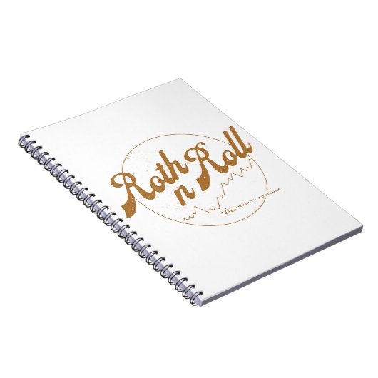 Roth n Roll Finance Humor Notebook Notitieboek (Rechterzijde)