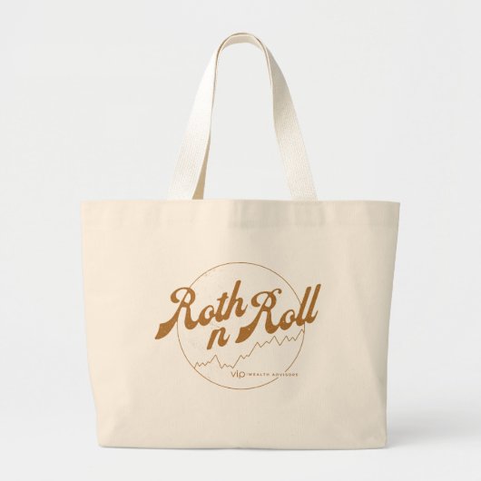 Roth n Roll Grote Tote Bag (Voorkant)