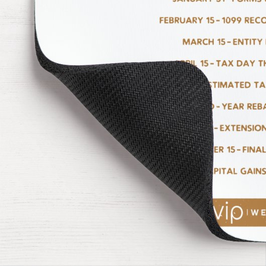 Roth n Roll World Concert Tour Mouse Pad Muismat (Hoek)