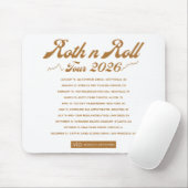 Roth n Roll World Concert Tour Mouse Pad Muismat (Met muis)