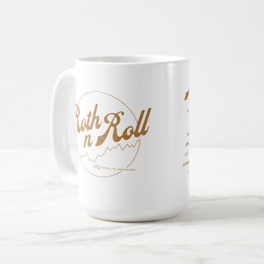 Roth n Roll World Tour Coffee Mug 15oz Koffiemok (Voorkant links)