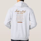 Roth n Roll World Tour Hoodie Zweetshirt (Achterkant)