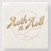 Roth n Roll World Tour Stenen Onderzetter (Voorkant)