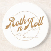Roth n Roll World Tour Zandsteen Onderzetter (Voorkant)