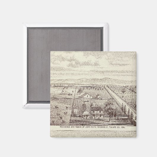 Roth, scruggs ranches magneet (Voorkant / Achterkant)