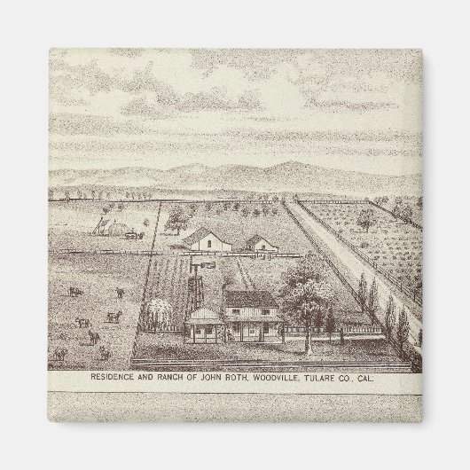 Roth, scruggs ranches magneet (Voorkant)