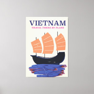 Röthbach Duitsland Reisposter in  stijl Canva Canvas Afdruk