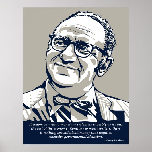 Rothbard Freedom Poster (Voorkant)