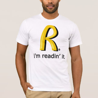 Rothbard McDonald's - I'm readin' it T-shirt