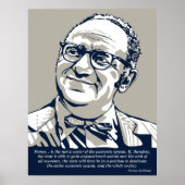 Rothbard Money Quote Poster (Voorkant)