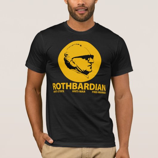 ROTHBARDIAANSE Shirten T-shirt (Voorkant)