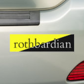 Rothbardian Bumpersticker (Op auto)