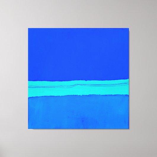 RothBleau stretched canvas Print (Voorkant)