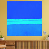 RothBleau stretched canvas Print (Insitu (Woonkamer))