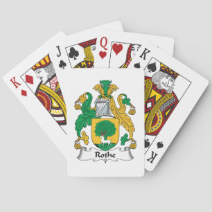 Rothe Family Crest Speelkaarten