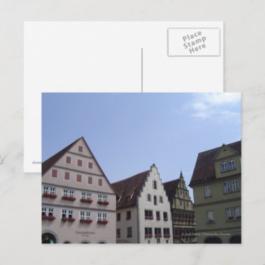 Rothenberg Square Briefkaart (Voorkant / Achterkant)