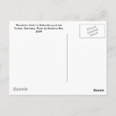 Rothenburg Briefkaart (Achterkant)