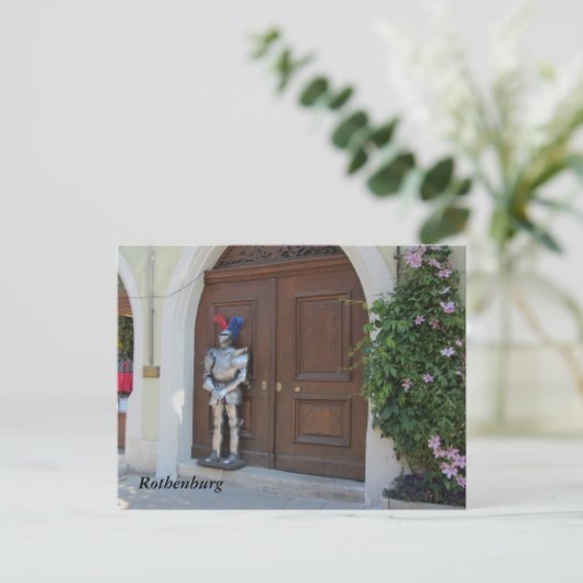 Rothenburg, Duitsland Briefkaart (Staand voorkant)