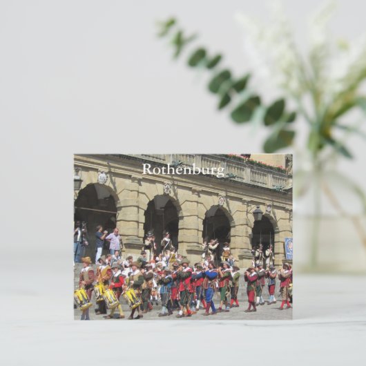 Rothenburg, Duitsland Briefkaart (Staand voorkant)