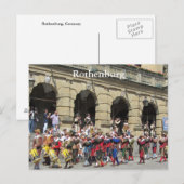 Rothenburg, Duitsland Briefkaart (Voorkant / Achterkant)