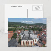 Rothenburg, Duitsland Briefkaart (Voorkant / Achterkant)