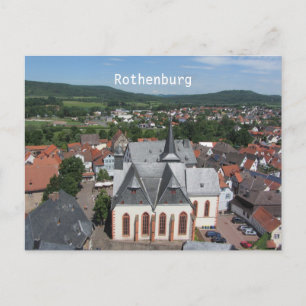 Rothenburg, Duitsland Briefkaart