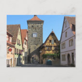 Rothenburg, Duitsland Briefkaart (Voorkant)