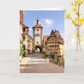 ROTHENBURG, DUITSLAND KAART (Gele Bloem)