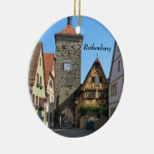 Rothenburg, Duitsland Keramisch Ornament (Rechts)