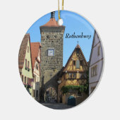 Rothenburg, Duitsland Keramisch Ornament (Links)