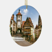 ROTHENBURG, DUITSLAND KERAMISCH ORNAMENT (Rechts)