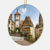 ROTHENBURG, DUITSLAND KERAMISCH ORNAMENT (Links)