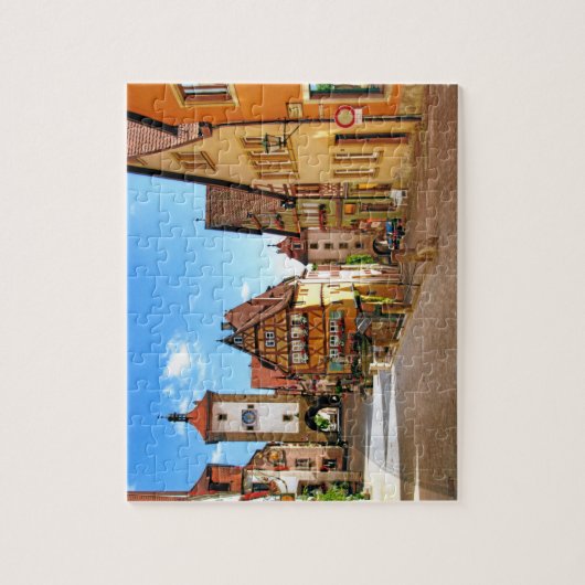 ROTHENBURG, DUITSLAND LEGPUZZEL (Verticaal)