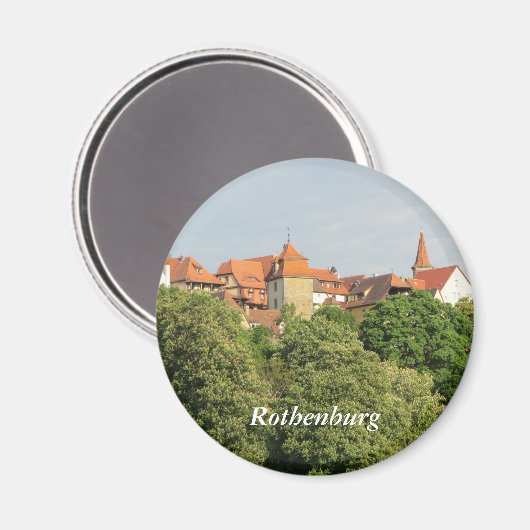 Rothenburg, Duitsland Magneet (Voorkant / Achterkant)
