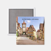 ROTHENBURG DUITSLAND MAGNEET (Voorkant / Achterkant)