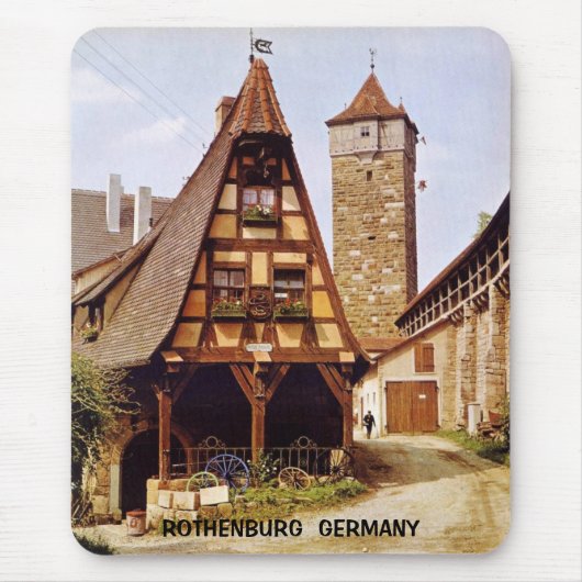 ROTHENBURG, DUITSLAND MUISMAT (Voorkant)